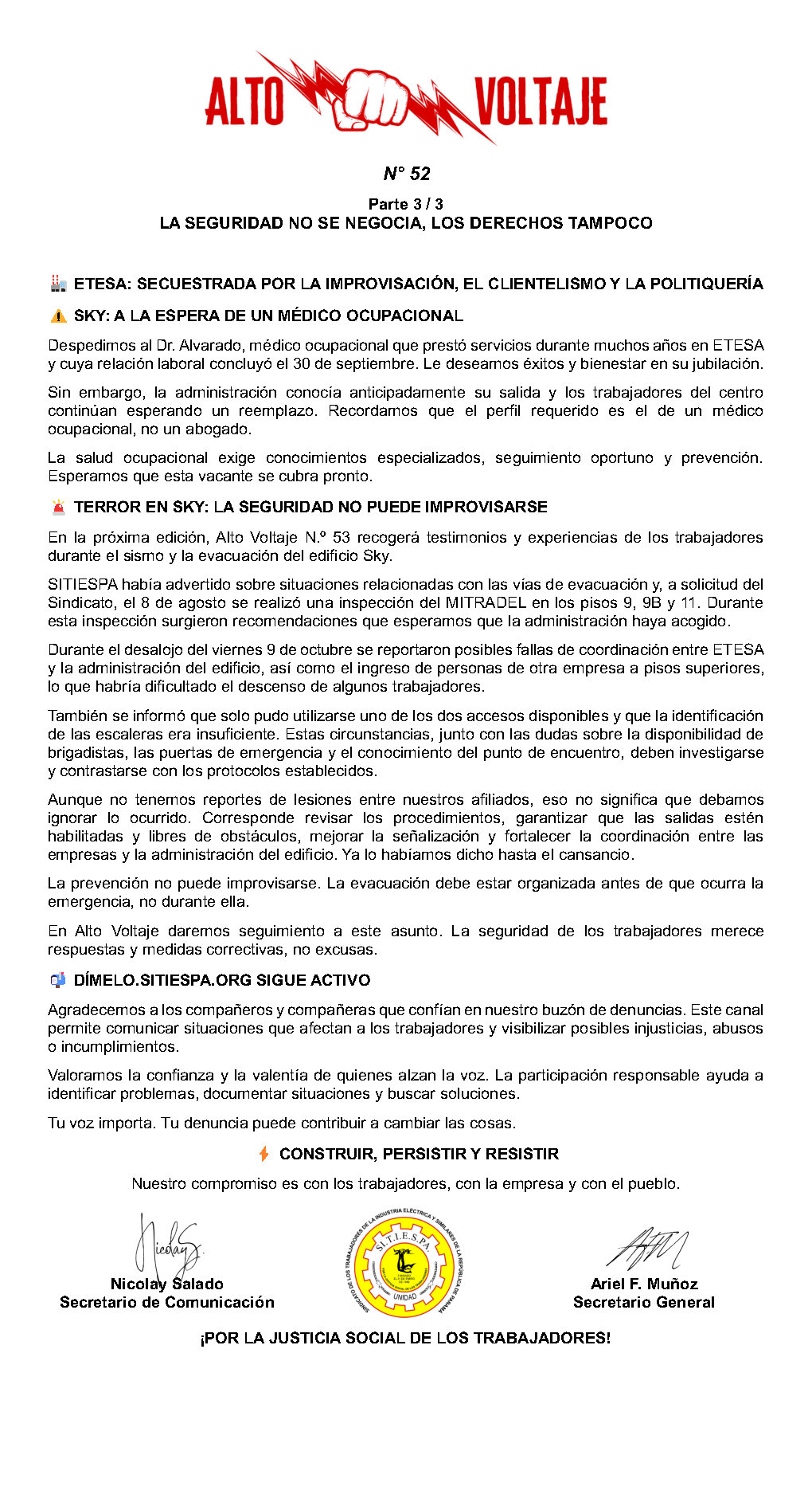 Alto Voltaje N.º 52 — Página 3